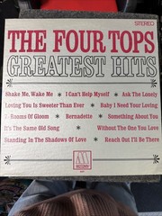 The Four Tops Greatest Hits MS 662 Vinyl LP Best Of Motown 1967