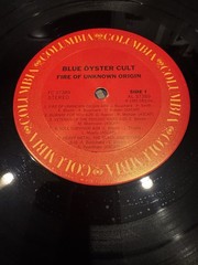 Blue Oyster Cult, Fire Of Unknown Orgin, sealed LP, 1981, First Press