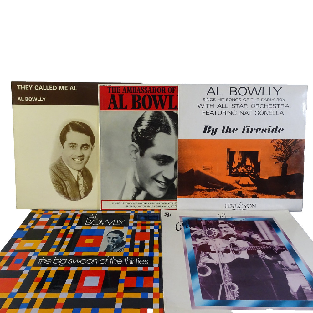 5 X Al Bowlly Joblot Bundle Collection Job Lot LP EX/VG+