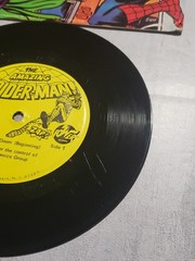 Vtg Peter Pan Marvel Disney Fox Pre-School 10 Set 45rpm 33 1/3 7″ Records Boxed