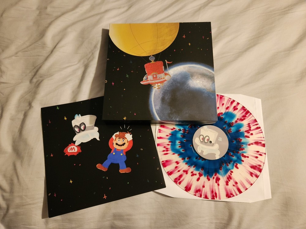 Super Mario Odyssey Nintendo Switch Soundtrack VGM 7LP Vinyl Not Moonshake
