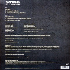 Sting – Live At The Bataclan (LP) (Mint (M)) – 4215977364