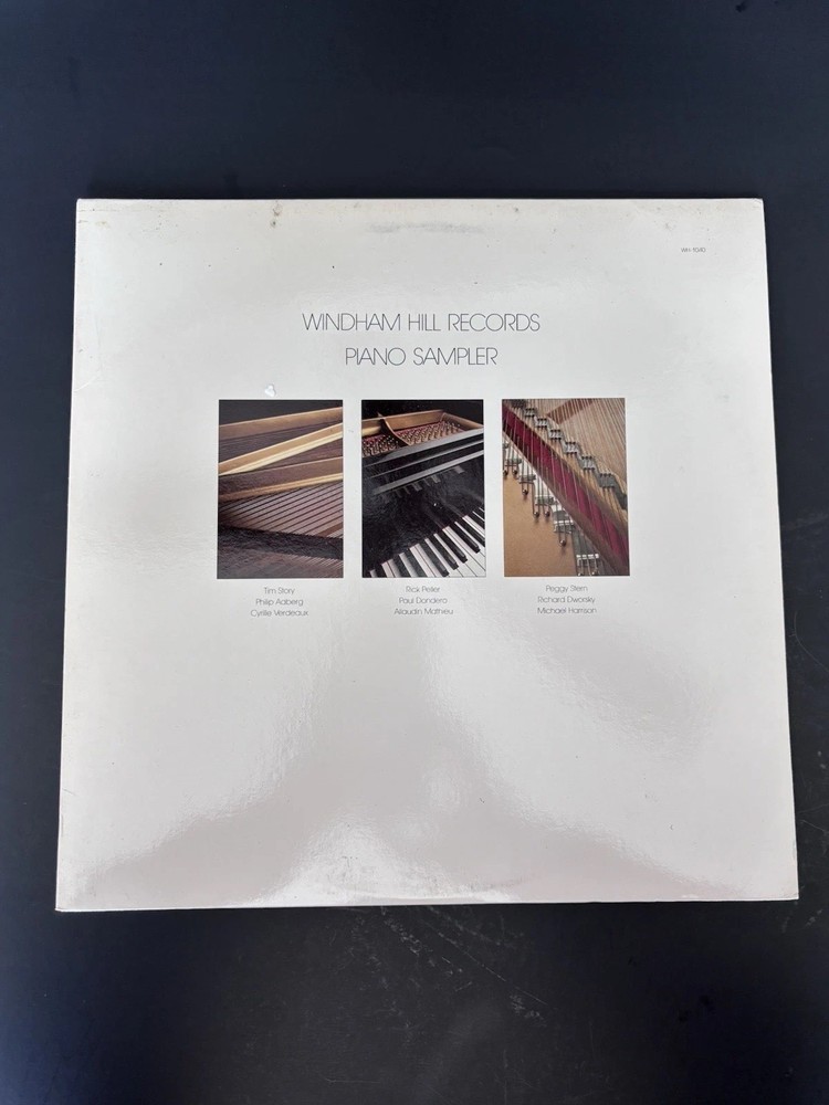 Windham Hill Records Piano Sampler Vinyl LP New Age Piano Tim Story McCandless