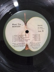 The Beatles ‎~ Meet The Beatles! ~ Vintage LP Apple Records – ST 2047