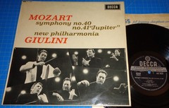 Carlo Maria Giulini MOZART Symphonies No.40 & 41 – Decca SXL 6625 Wide Band