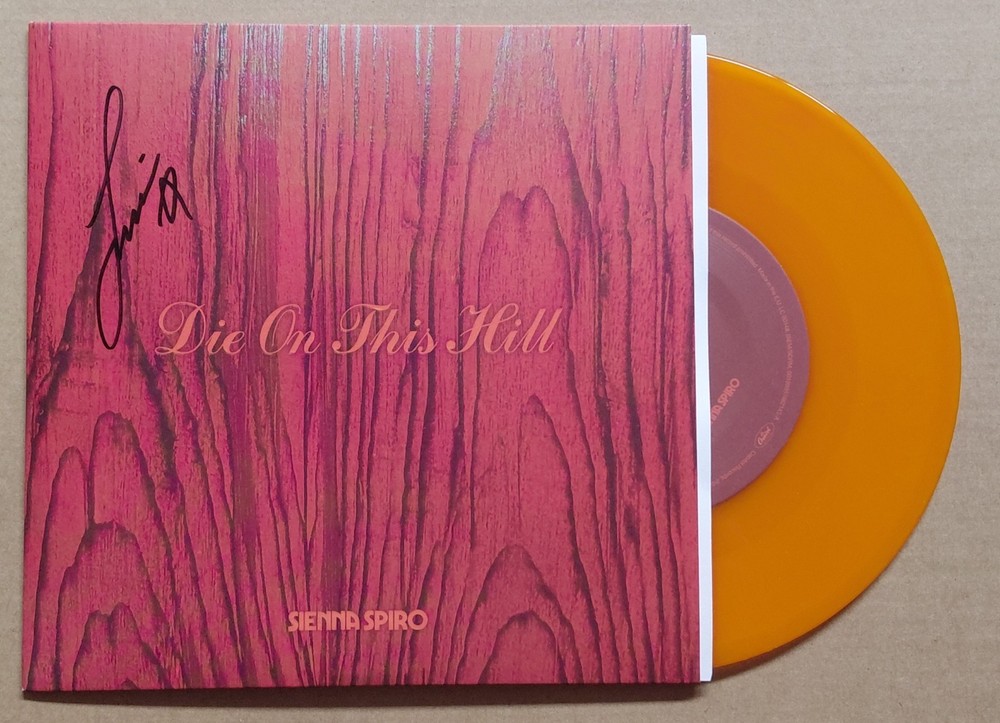 SIGNED SLEEVE Sienna Spiro – Die On This Hill Orange 7″ Vinyl New