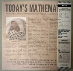 Ghais Guevara Today’s Mathematics 12″ Black Vinyl LP 45 RPM novelty NOV-025