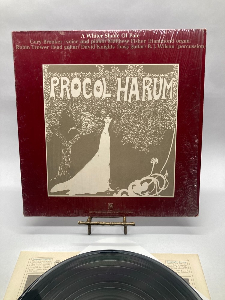Procol Harum A Whiter Shade Of Pale Vinyl LP 1973 A&M Record SP-4373