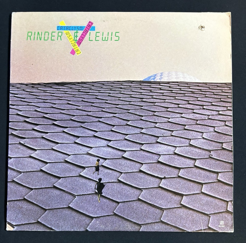 Rinder & Lewis ‎– Cataclysm VG+ (Vinyl Record LP 1980 AVI Records ~ Electronic)