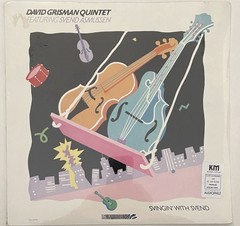 DAVID GRISMAN QUINTET SWINGIN’ WITH SVEND 1988 MCA PRINT VINTAGE VINYL / Sealed