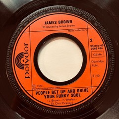 James Brown – My Thang / People Get Up – 1974 Polydor Germany – 7″ 45 VG+