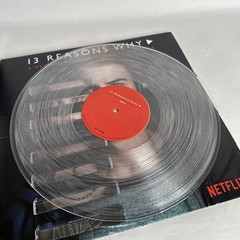 13 Reasons Why vinyl Netflix Season 1 Soundtrack 2xLP Clear color record Rare
