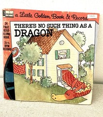 Lot of 7 Vintage Childrens Book and Record Sets 1970s Disney Little Golden