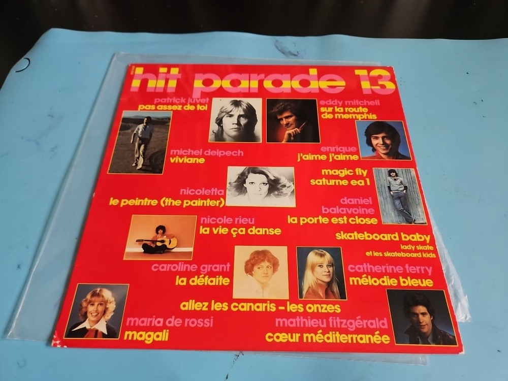 Hit Parade N° 13 1977 NM LP France Rock Pop Disco Compilation Barclay 920.545