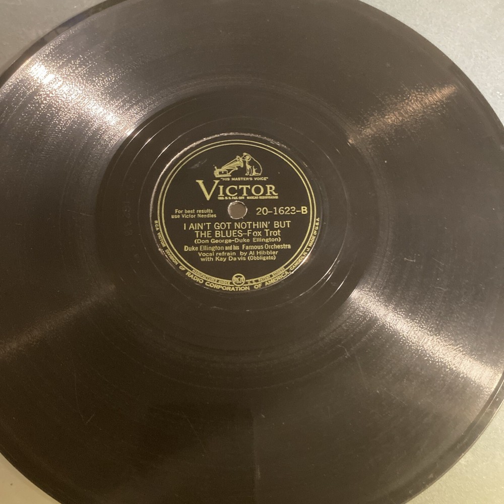 1946 JAZZ Duke Ellington 78 rpm VICTOR 20-1623 AINT GOT NOTHIN BUT THE BLUES VG+