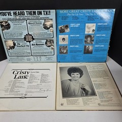 Cristy Lane LP Lot 12 Albums Country Gospel Vinyl Records Collection