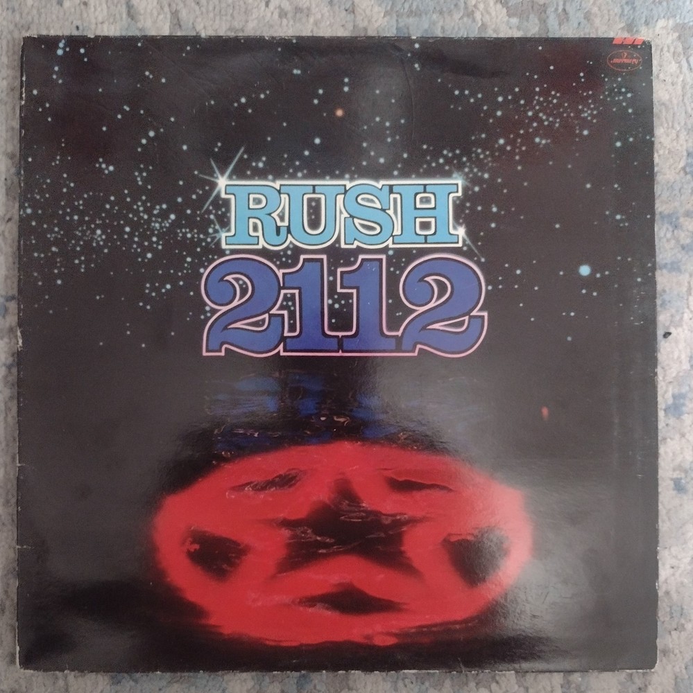 Rush 2112 RARE mis “label” Vinyl LP Import f/Holland Gatefold Prog Rock