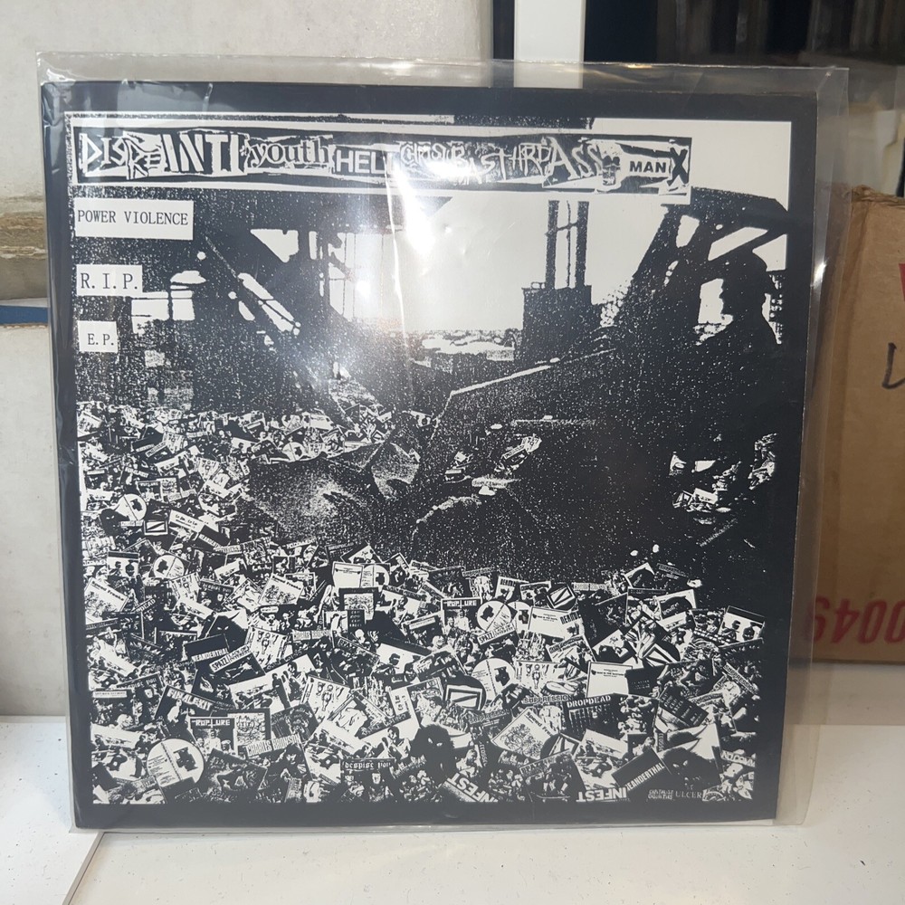 Disreantiyouthhellchristbastardassmanx Power Violence Rip 7” Record Infest Spazz