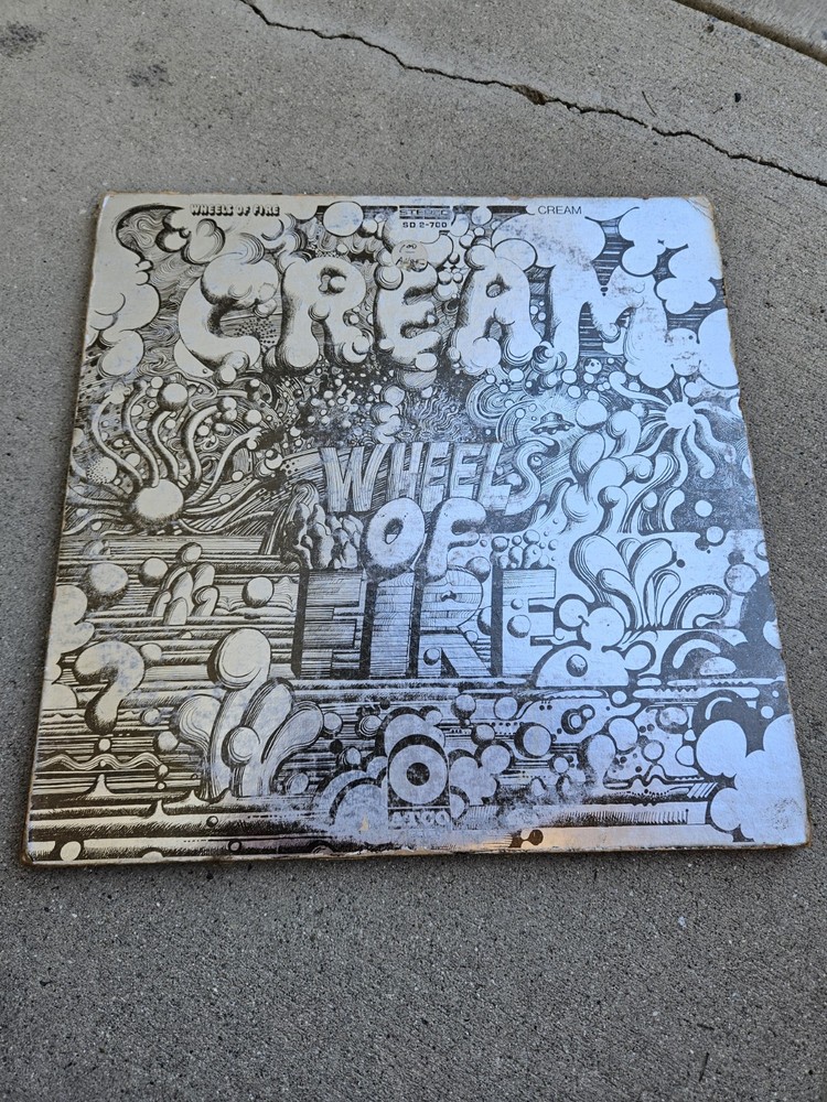 Cream Wheels of Fire Vinyl Record