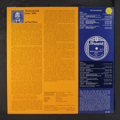 VARIOUS: texas blues, dallas 1928 Retrieval 12″ LP 33 RPM UK