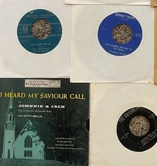 11 HARD TO FIND HILLBILLY GOSPEL 45rpm RECORDS – 1950’s & UP