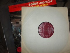 VINYL RECORD LP C THE UNPREDICTABLE BONNIE ANDERSON WRECKS “THE WRECK” ALP-36