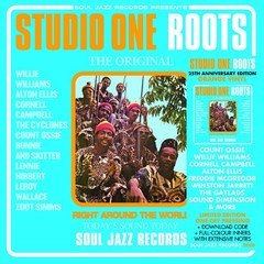 Soul Jazz Records presents – (PRESALE 6/26/26) STUDIO ONE ROOTS (DDL ORANGE 2xVI
