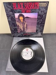 BLACK SABBATH Seventh Star PROMO STAMPED lyric sleeve USA 1986 1st Press