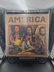 RARE! America Self Titled LP 1971 Warner Bros GEMA FIRST GERMAN PRESS VG/VG