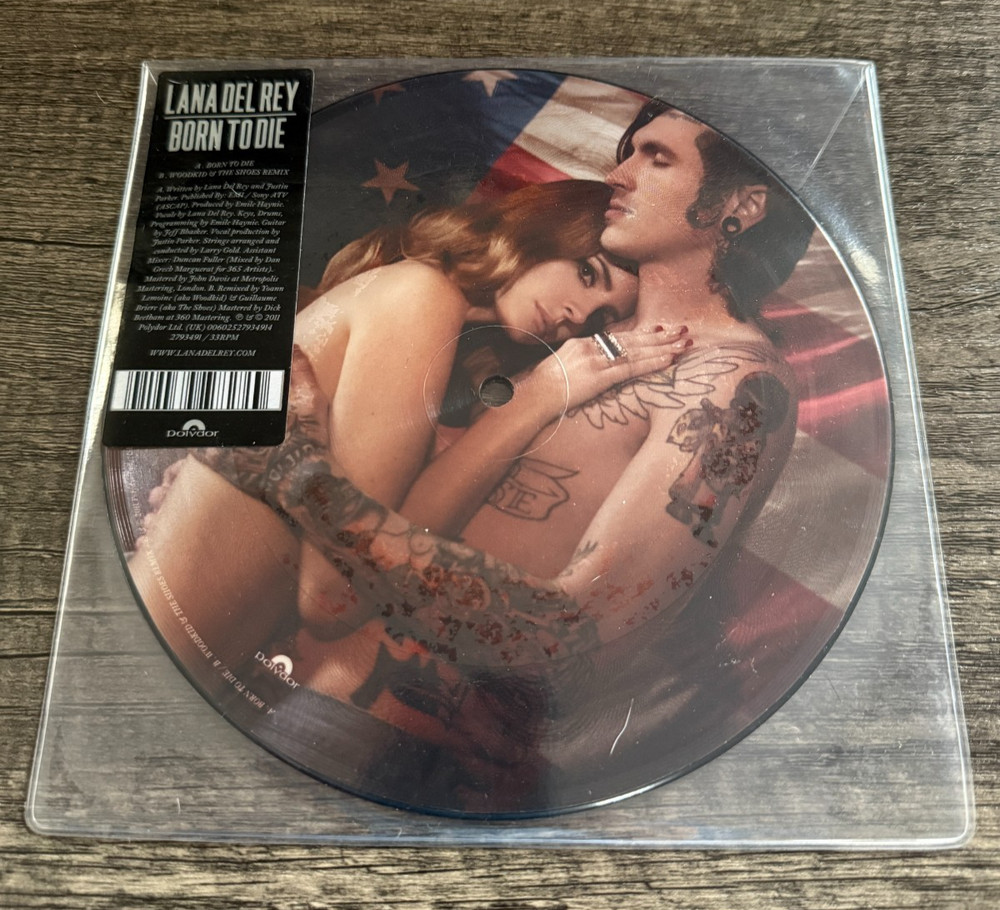 Lana Del Rey Born To Die Picture Disc 7″ UK 2012 Mint/Mint Rare