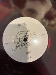 Wisp Valentines Day Exclusive Heart Shaped 7 Inch Vinyl Yellow / All I Need