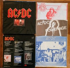 AC/DC RARE 1980 BOX SET Dirty Deeds High Voltage Powerage Cold Hearted Man 3LP
