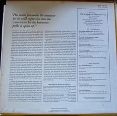 Vintage Don Carlo Gesualdo Five Madrigals Five Motets, 5 & 6 Vocals VICS-1364