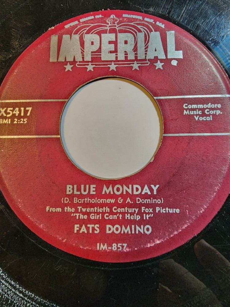 FATS DOMINO – BLUE MONDAY/Whats the reason -Imperial GOOD+ F300