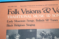 Rare LP FOLK VISIONS & VOICES (1):Traditional Music & Song in Northern Georgia