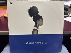 M People Moving On Up 12″ 1994 EPIC 77417 HOUSE DJ PROMO
