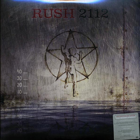 Rush – 2112 40th Anniversary 3xLP Deluxe 200g Vinyl + Slipmat, Booklet, Insert