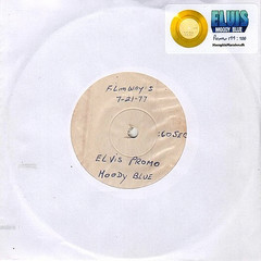 ELVIS Presley DEFINITIVE MOODY BLUE SET FTD 2LP GOLD SPARKLE + #’d PROMO GOLD 45