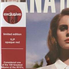 LANA DEL REY BORN TO DIE RED VINYL TARGET EXCLUSIVE WITH OBI LIMITED LP SEALED