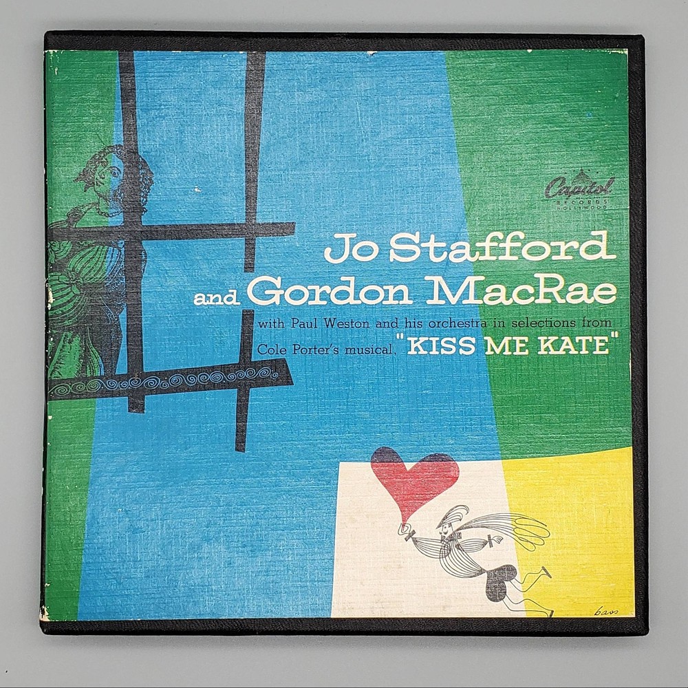 Jo Stafford Cole Porter’s Kiss Me Kate 3x EP Record Capitol Records 1949 CDF-157