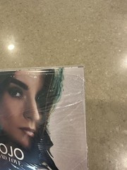 JoJo-SIGNED Mad Love-DELUXE Peach Sorbet & Marbled Teal Vinyl-SIGNED COVER-RARE