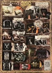 Darkened Nocturn Slaughtercult – Nocturnal March LP 2025 Osmose *Gatefold Galaxy