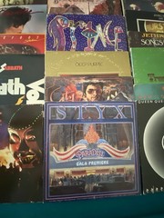 Vintage Lot Of 40 Rock Albums Styx, Ac-dc, Queen,Bto,greatful Dead Etc