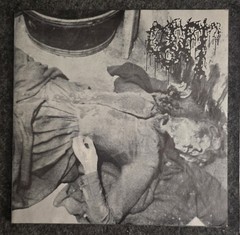 Gut / Morphea Split 7″ 1994 Morbid Single White Vinyl VG+/VG+