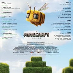 A Minecraft Movie Original Motion Picture Soundtrack – Blue Splatter Vinyl – New