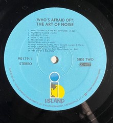 The Art Of Noise – (Who’s Afraid Of) ORIG US 12″ LP 1984 EX/NM RARE