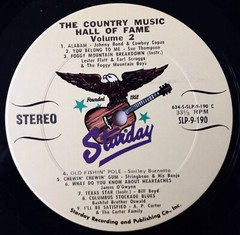 THE COUNTRY MUSIC HALL OF FAME VOL 2 – ORIG 1962 GATEFOLD STEREO NEAR MINT 2 LPs