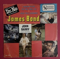 RARE DR. NO Picture Sleeve 45 VG+ JAMES BOND John Barry Ultrasonic
