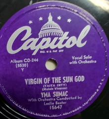 Yma Sumac – Voice Of The Xtabay – Capitol CD 244 – 78 Rpm Box Set – 1950