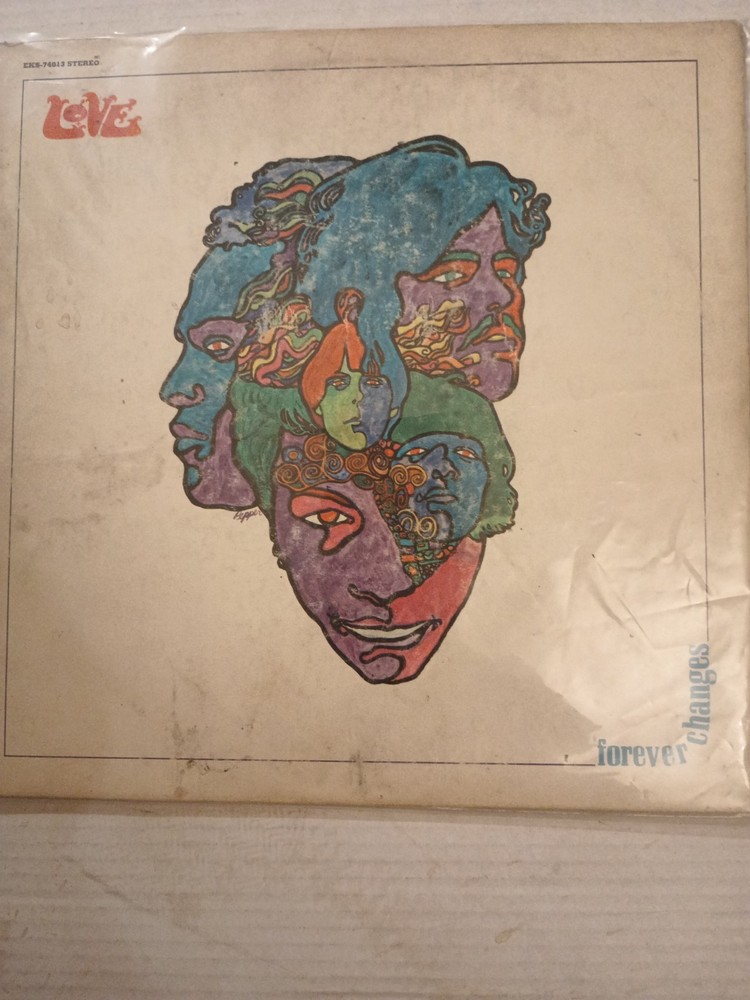 love forever changes vinyl Elektra EKS 74013 Vg-/vG-